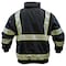 Game Workwear Hi-Vis Bomber Jacket, 100% Polyester Oxford, Black, L 1390 - alternate 2